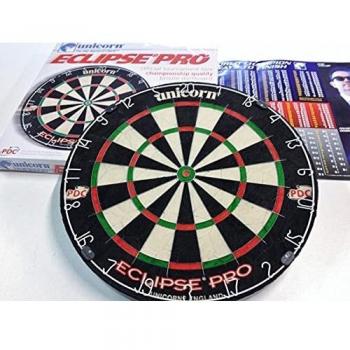 Unicorn Eclipse Pro Black Dartboard