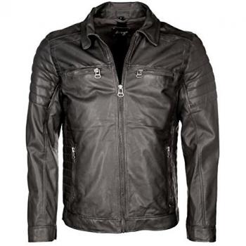 Herren‑Leinenjacke „William“ – 4XL – grau – MAZE
