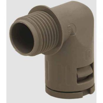 Raccordo tubo flessibile HELUquick 90° M16 Grigio 1 pz