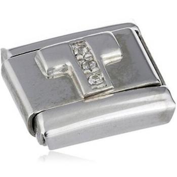 Nomination T in Acciaio con Zirconi