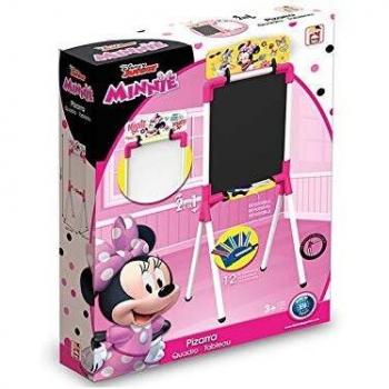 Pizarra minnie 2 en 1 c/accesorios