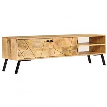Mango Wood TV Cabinet 140x30x40 cm