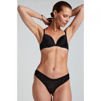 Zena Noir Slip brésilien V-shape Hunkemöller
