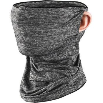 Máscara Protectora para Ciclismo, Anti-UV, Capucha para Cuello, Media Cara, Transpirable, Resistente al Polvo, Pañuelo Deportivo Triangular