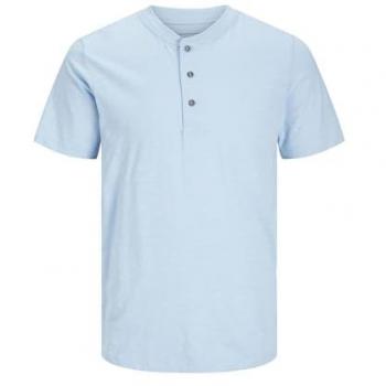 Jack & Jones Nixw Henley T-Shirt mit Mandarin-Kragen