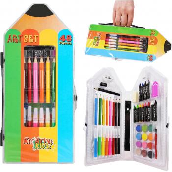 BrightBrush 48‑Pack Kids Art Collection