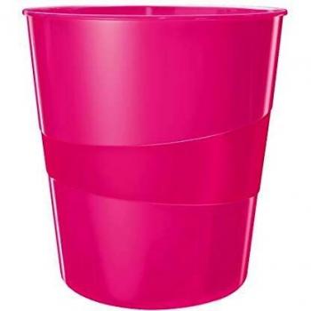 Papelera Leitz Rosa Metalizado 15 L