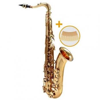 Classic Cantabile Saxophone Ténor TS-450 en Sib avec Anches 2.0