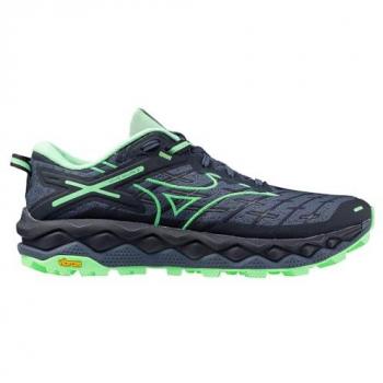 Mizuno Scarpe Da Trail Running Wave Mujin 10 Blu Verde Uomo 46