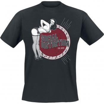 Social Distortion T-Shirt Musical Review Uomo Nero XXL