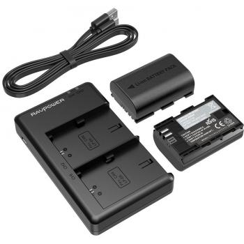 Caricatore portatile RAVPower per Canon 7D, 7D Mark II, 6D e 5D series