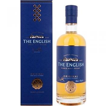 Whisky 0,7 L “The English Distillery” Original Single Malt – coffret cadeau 43 % vol