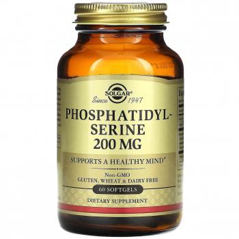 200 mg de Phosphatidylsérine Solgar – 60 Gélules