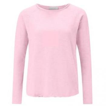 RICHROYAL Langarmshirt Rosa M 2409 O HJ LS Baumwolle