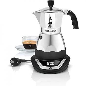 Bialetti Moka Timer Electric Coffee Maker 3 Cups