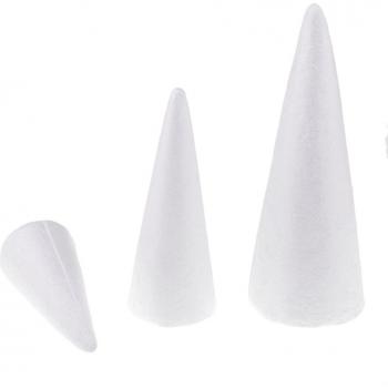 Pack Cône Polystyrène 15-25 cm – Atelier Artistique