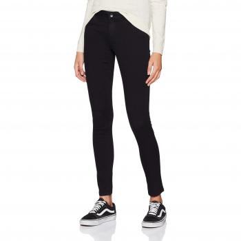 Vaquero VMJulia Flex MR Slim Jegging GU103 Negro