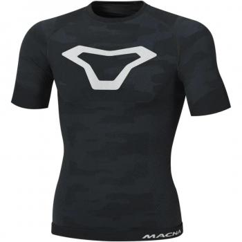 Base Layer Estivo Macna – Camicia Funzionale – Nero Grigio – XXL‑3XL