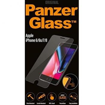 Film de protection d'écran en verre trempé PanzerGlass avec couche oléophobique pour iPhone 6/6s/7