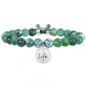 Bracciale Argento Agata Verde