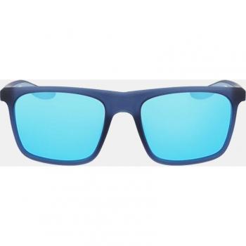 Nike CHAK M DZ7373 Unisex-Sonnenbrille, Vollrand, Eckig, Blau