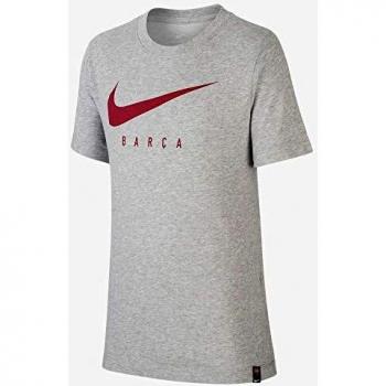 Nike Jungen FCB B Nk Dry Tee Tr Ground Shirt, grau