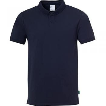 Uhlsport Essential Prime Youth Navy Polo (9-10 Years) – Short Sleeve