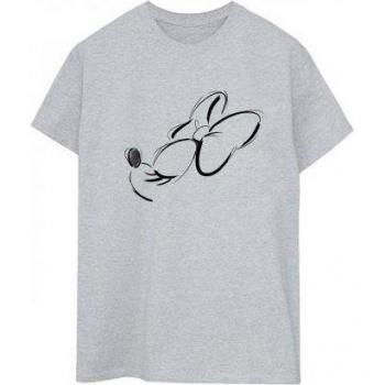 Camiseta Minnie Mouse Algodón Femenina Nose Up