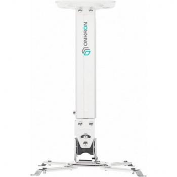 Supporto Versatile Onkron Proiettore 10 kg – Color Bianco, Installazione Facile