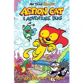 Aw Yeah Comics. Action Cat!
