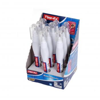 Tipp-Ex Shake and Squeeze Erasable Pen, Bulk Pack of 10