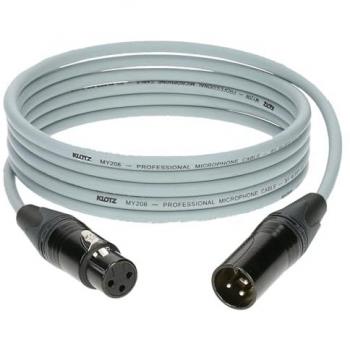 Klotz 15m Grey XLR Cable for Microphones