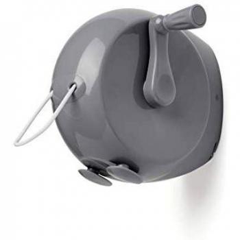 Addis 518148 Dual‑Pole Outdoor Drying Line, 30 m, Metallic Wind Lever