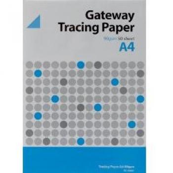 Gateway Tracing Paper A4 90 gm² 210 mm Transparent 50 Sheets