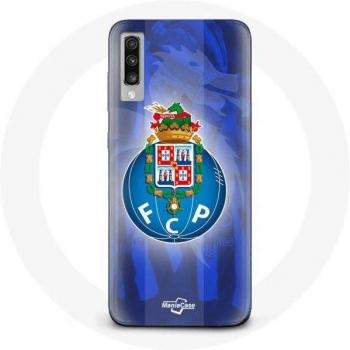 Coque Samsung Galaxy A70 – Protection Flexible – Motif Porto – Bleu Portugal