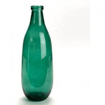 Vase MONTANA 40 cm Ã©meraude en verre recyclée