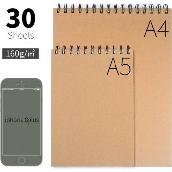 A4/A5 Art Supplies Sketch Book 30 Sheets