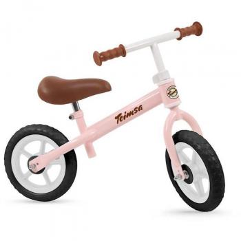 Bicicleta 10 sin pedales, rosa vintage (más de 2 años)