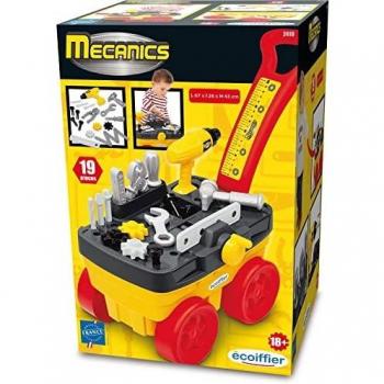 Ensemble de jouets de construction avec chariot mécanique 2419