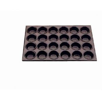 Vogue 24-Cavity Non-Stick Muffin Tin Aluminium