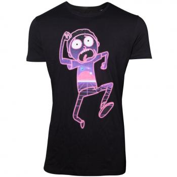 R&M Neon Negra Talla XXL Camiseta