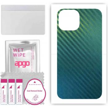 Apgo Carbon Chameleon Vinyl Sticker for iPhone 13 Mini