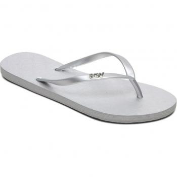 Roxy Viva IV Metall‑Silber Sandalen Damen – 42