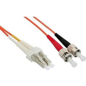 Cavo Ottico InLine 1m LC/ST Orange (Fibra Ottica)