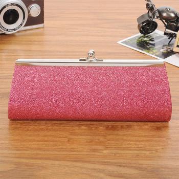 Shiny Silver Chain Handbag