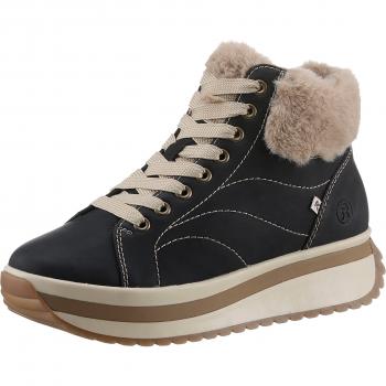 RIEKER Winterboots mit kuscheligem Kragen