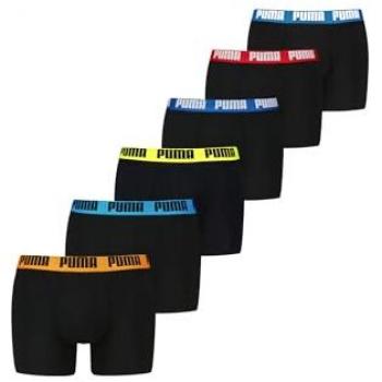 PUMA Boxershorts PUMA Men Everyday Boxer 6P (Spar-Pack, 6-St., 6er-Pack)