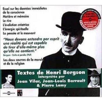 Bergson lu par jean vilar jean louis barrault et pierre lamy en 1971
