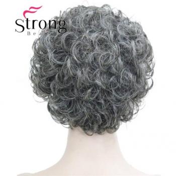 Peluca de Pelo Rizado Sintético para Mujer