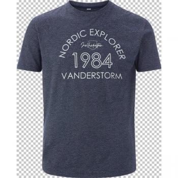 Blaues Kerlovan Casual T-Shirt